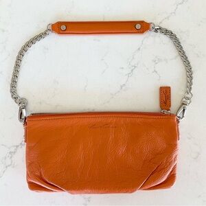 Kenneth Cole Clutch Purse With Removable Chain Strap